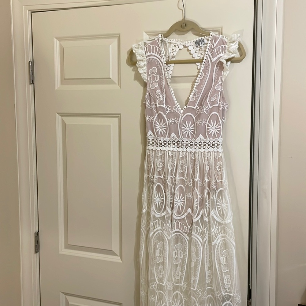 Shareen collections Australia keyhole maxi dress